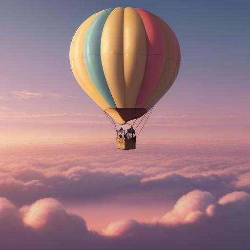 Gay Men's Romantic Hot Air Balloon Sunset Date