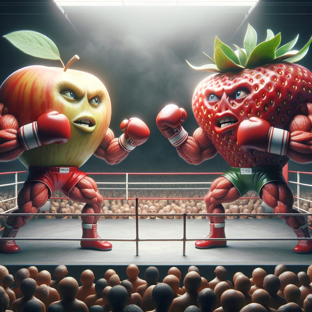 Fierce Fruity Boxers Ready to Rumble