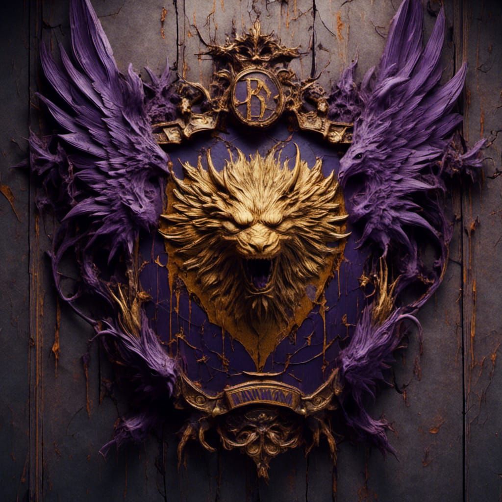 Hikawa Family Crest: Dark Fantasy Concept Art