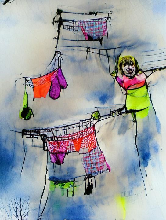 Ann stole her own underwear from her estranged mother's wash...