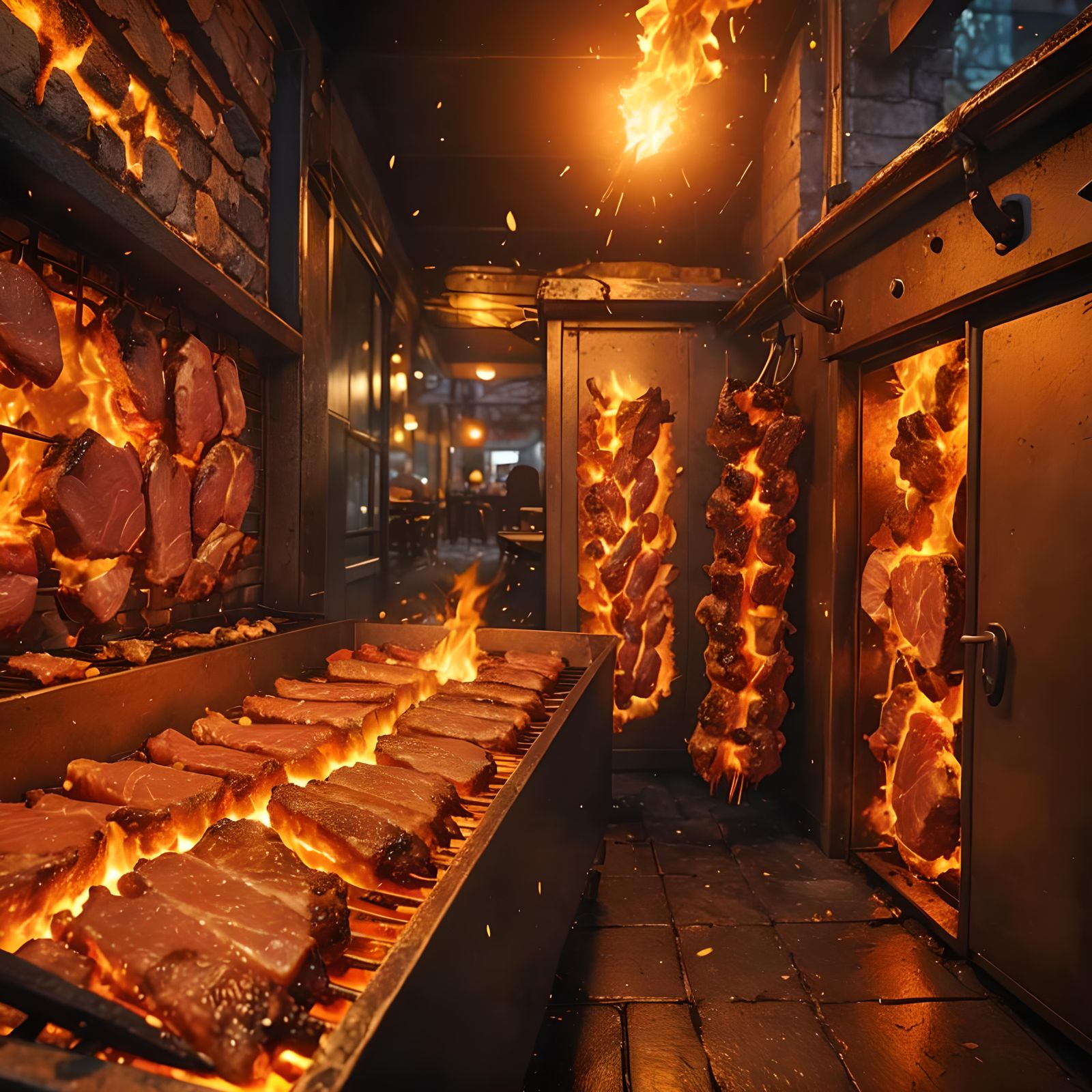 Abstract Sizzle: An AI-Generated Image