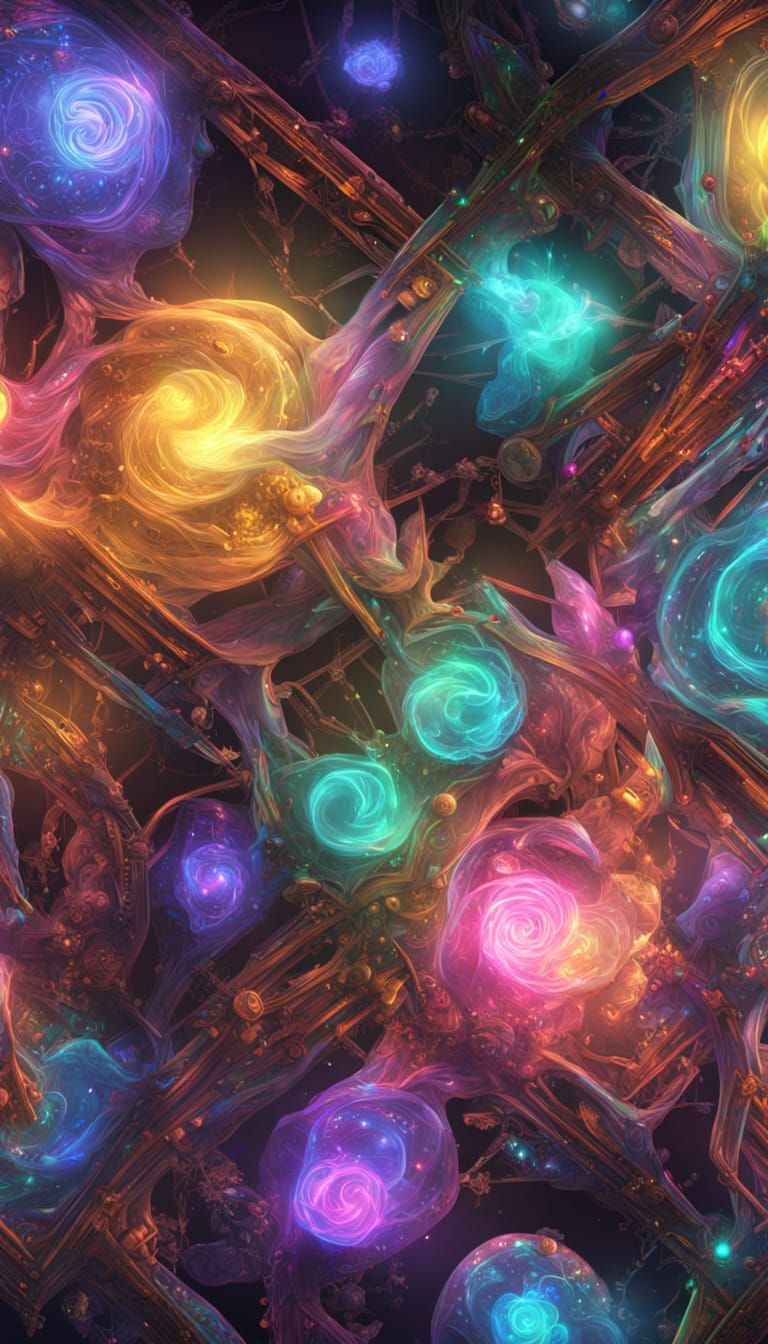 Surreal Brainstorm Vision in Hyperrealistic Pencil Sketch St...