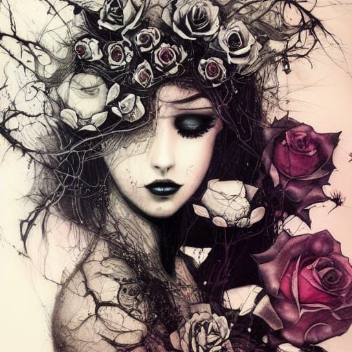 Magnificent Black Rose Masterpiece