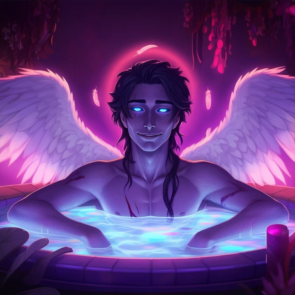 Redeemed Angel in Astral Healing Realm