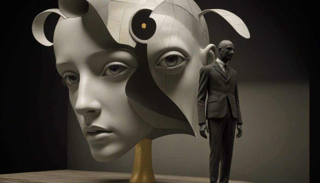 Surrealist MEMS contranyms existential angstalicious omnipresent 3D urbexcited collage