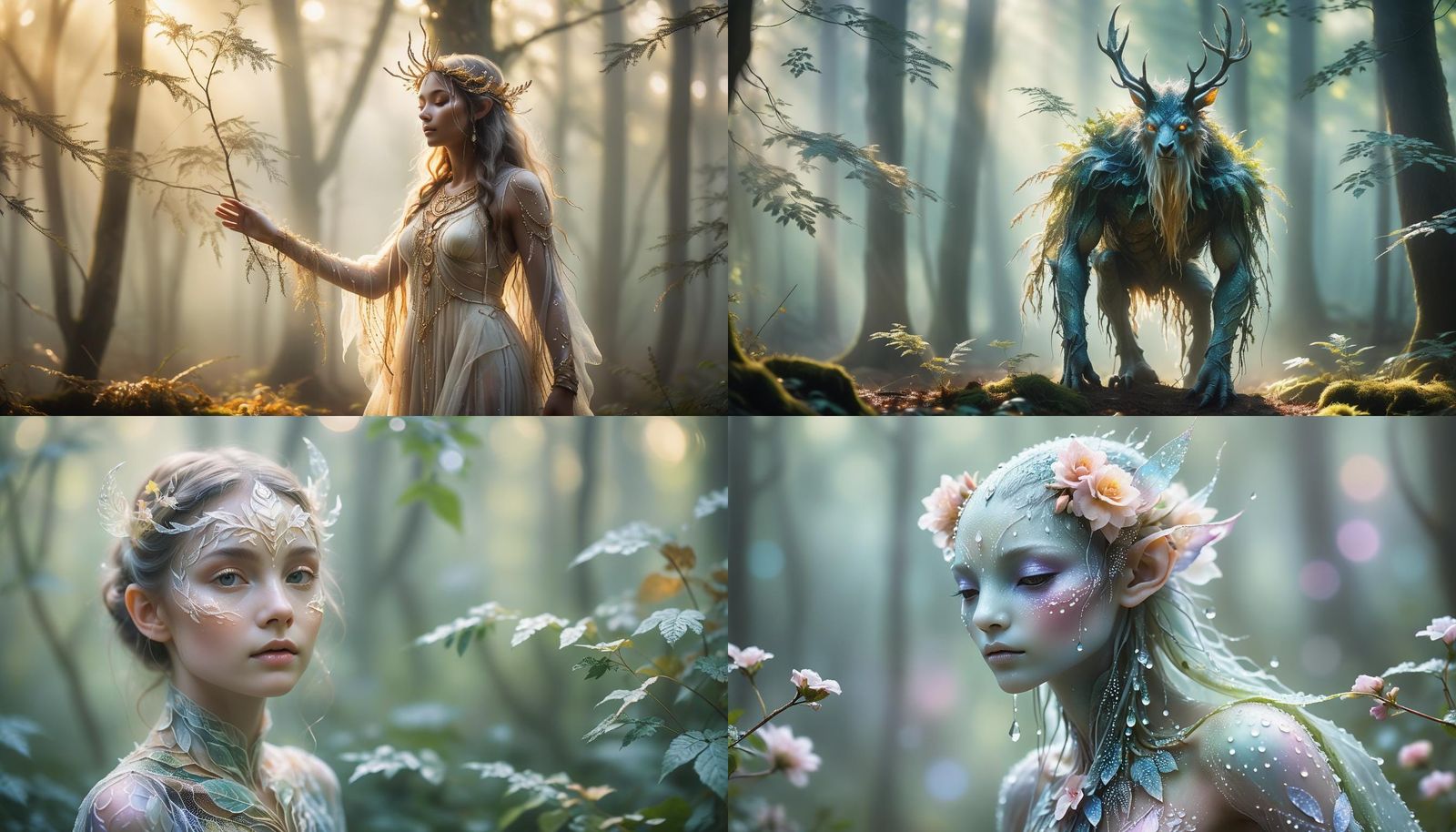 Ethereal Forest Creature Captured in Professional Photo