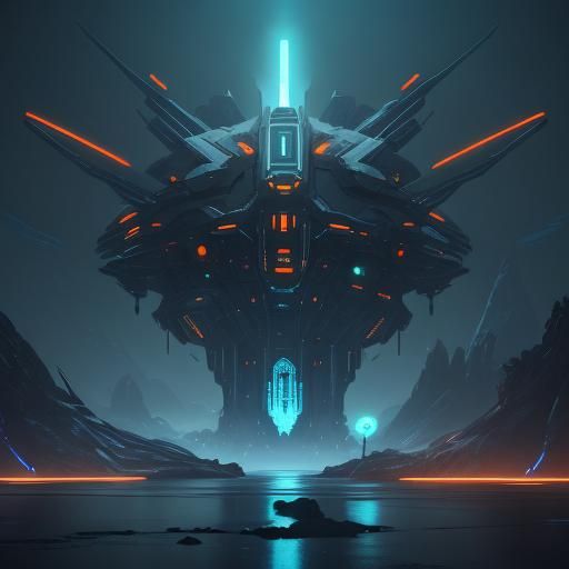 Neodymium Atom in Sci-Fi Fantasy Realm