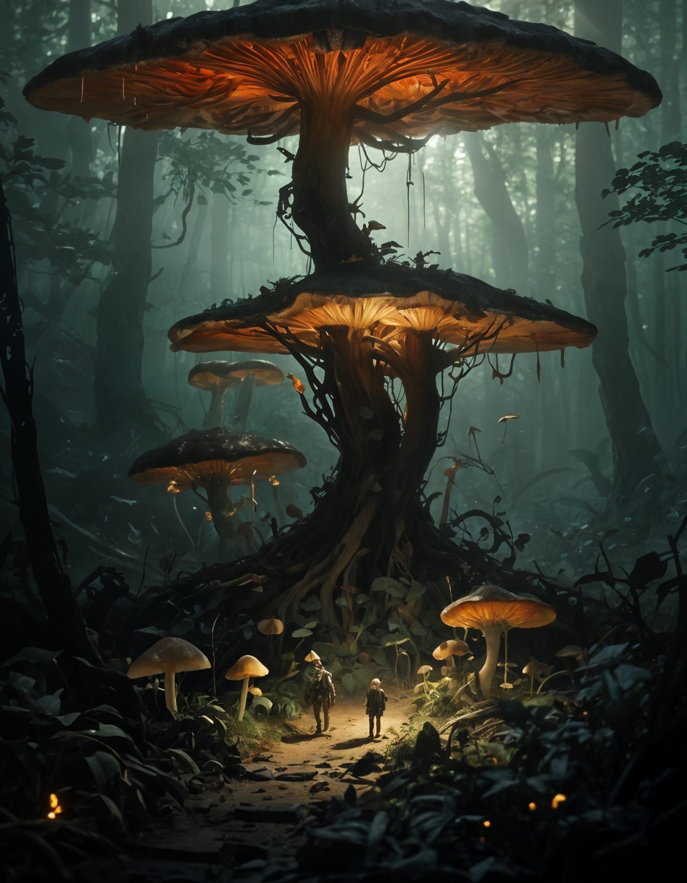 Enchanted Forest: Tiny People in a Giant World