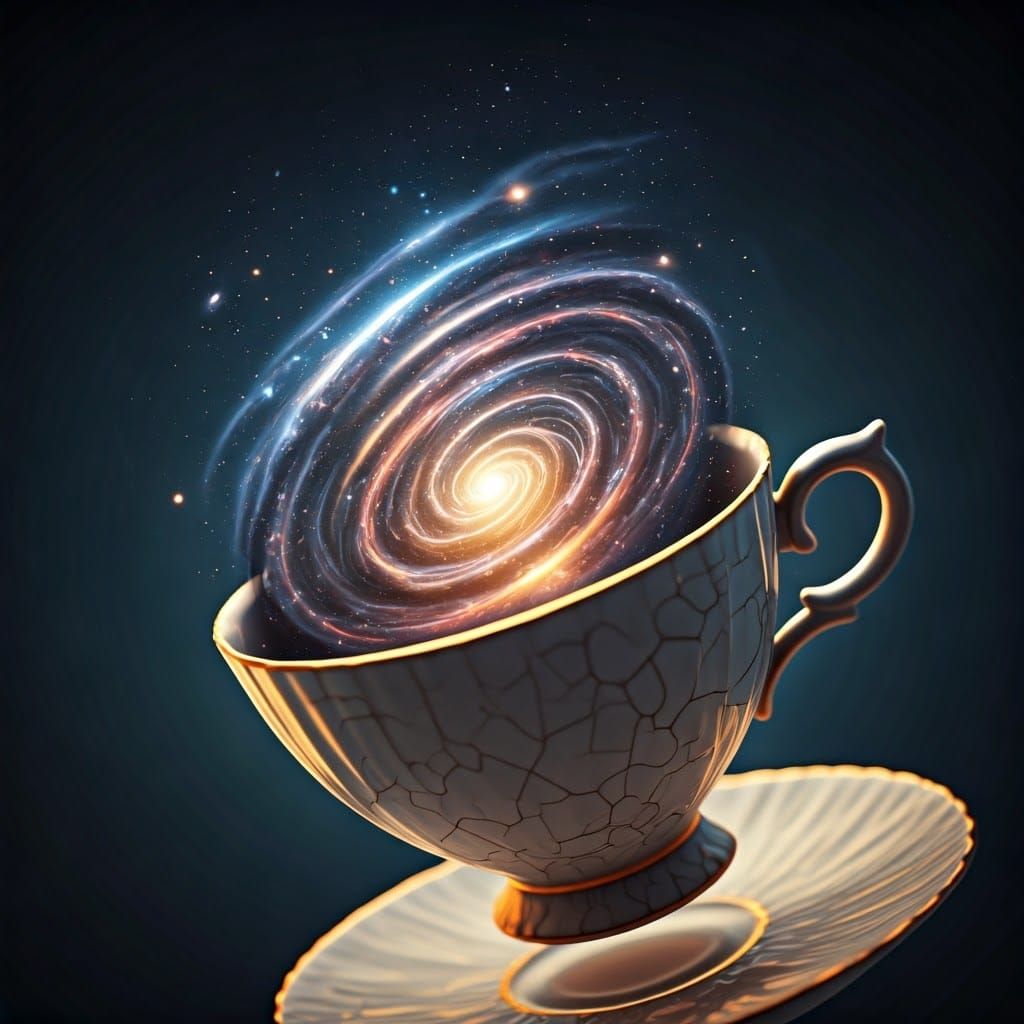 Big Bang in a Teacup: A Syd Mead Inspired Vision