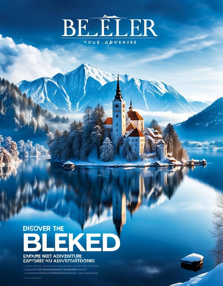 Lake Bled Travel Magazine Cover