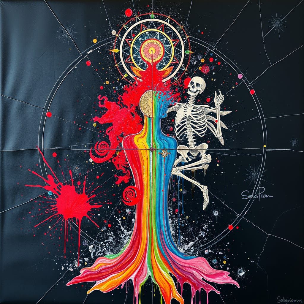 Occult Pop Art: Kinetic Psyche-Aries Frequency