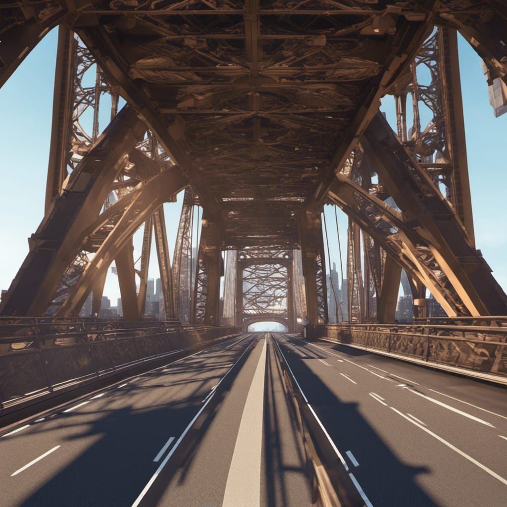 Sydney harbour bridge 3D Game Cinematic Feel, Epic 3D Videogame Graphics, Intricately Detailed, 8K Resolution, Dynamic L...