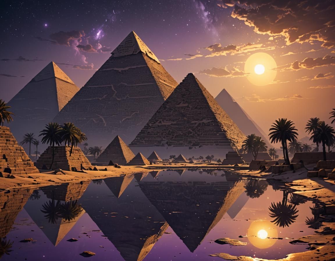 Alpha Centauri Reflected on Egyptian Pyramids