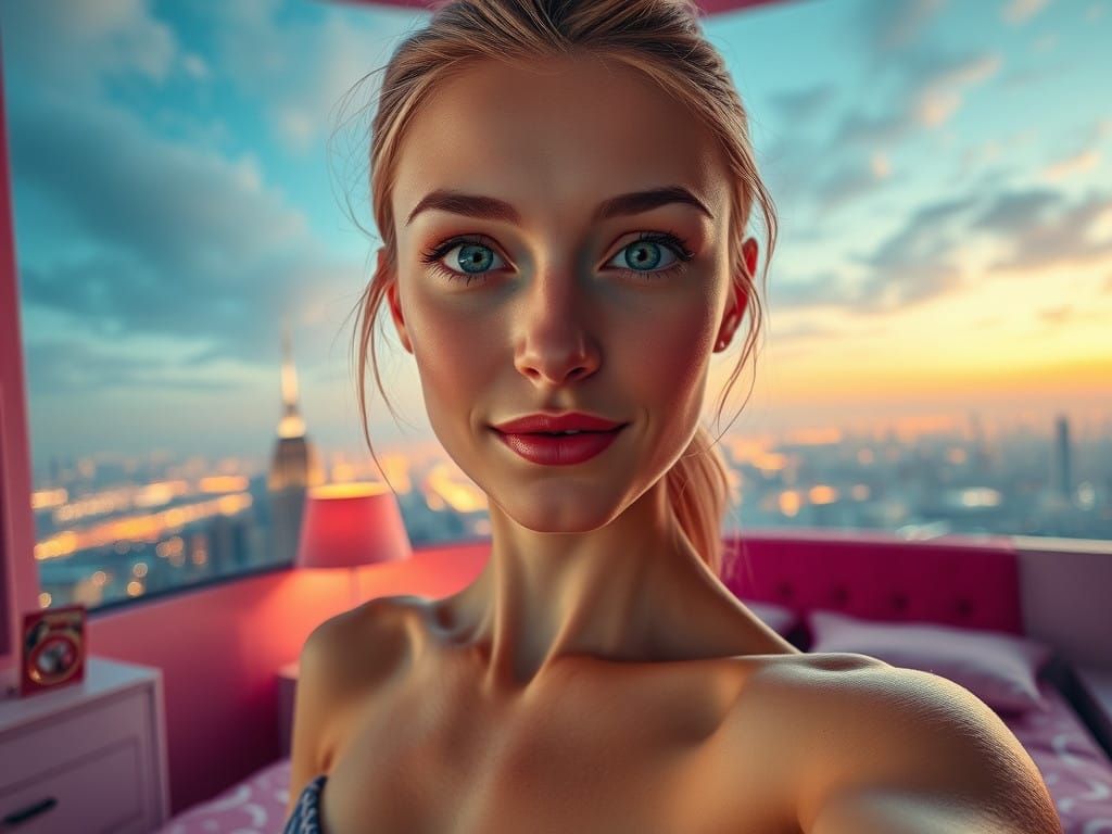 Stunning Alien Teenage Girl Captured in Hyper-Realistic Port...