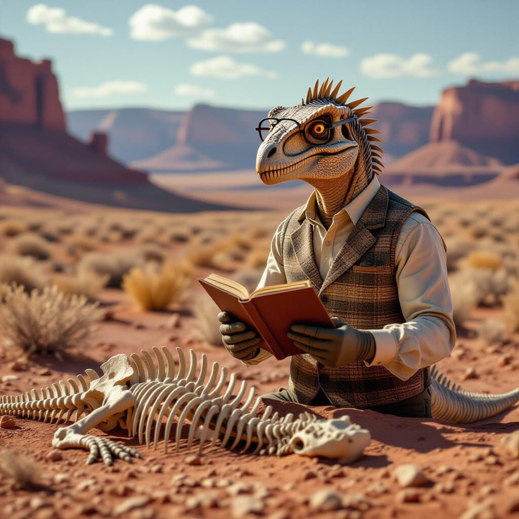 Velociraptor Paleontologist Eulogizes Fossil in Utah Badland...