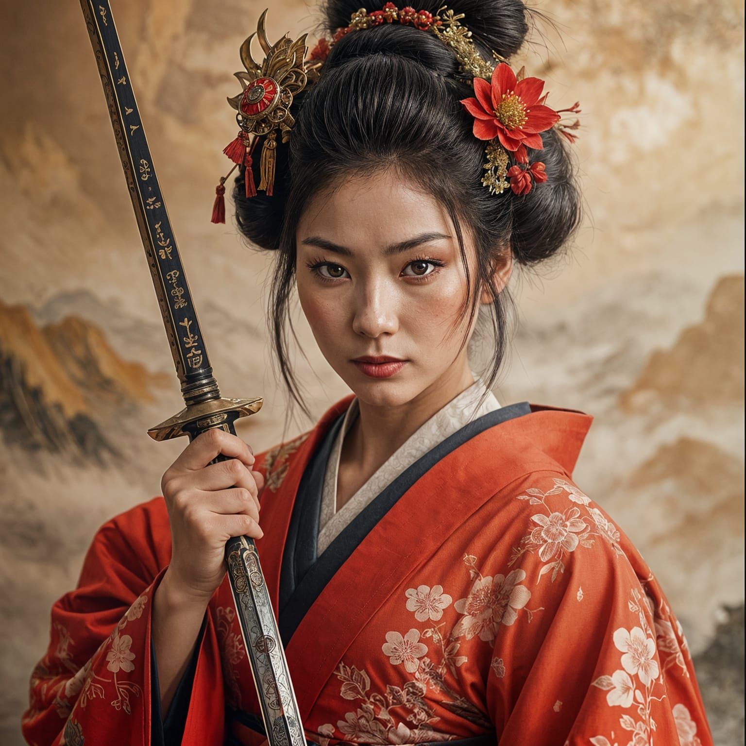 Geisha Warrior: A Fusion of Elegance and Power