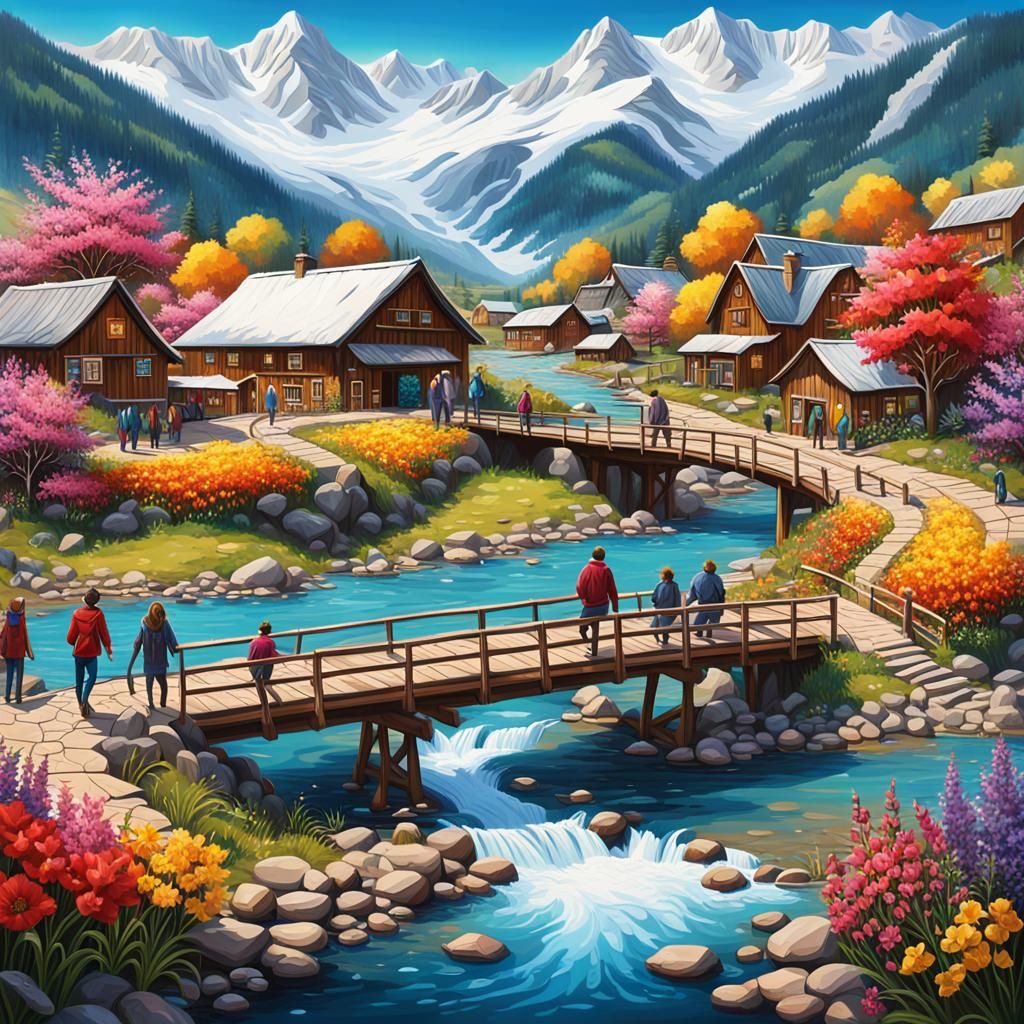 Beautiful country town of Domnate Creek