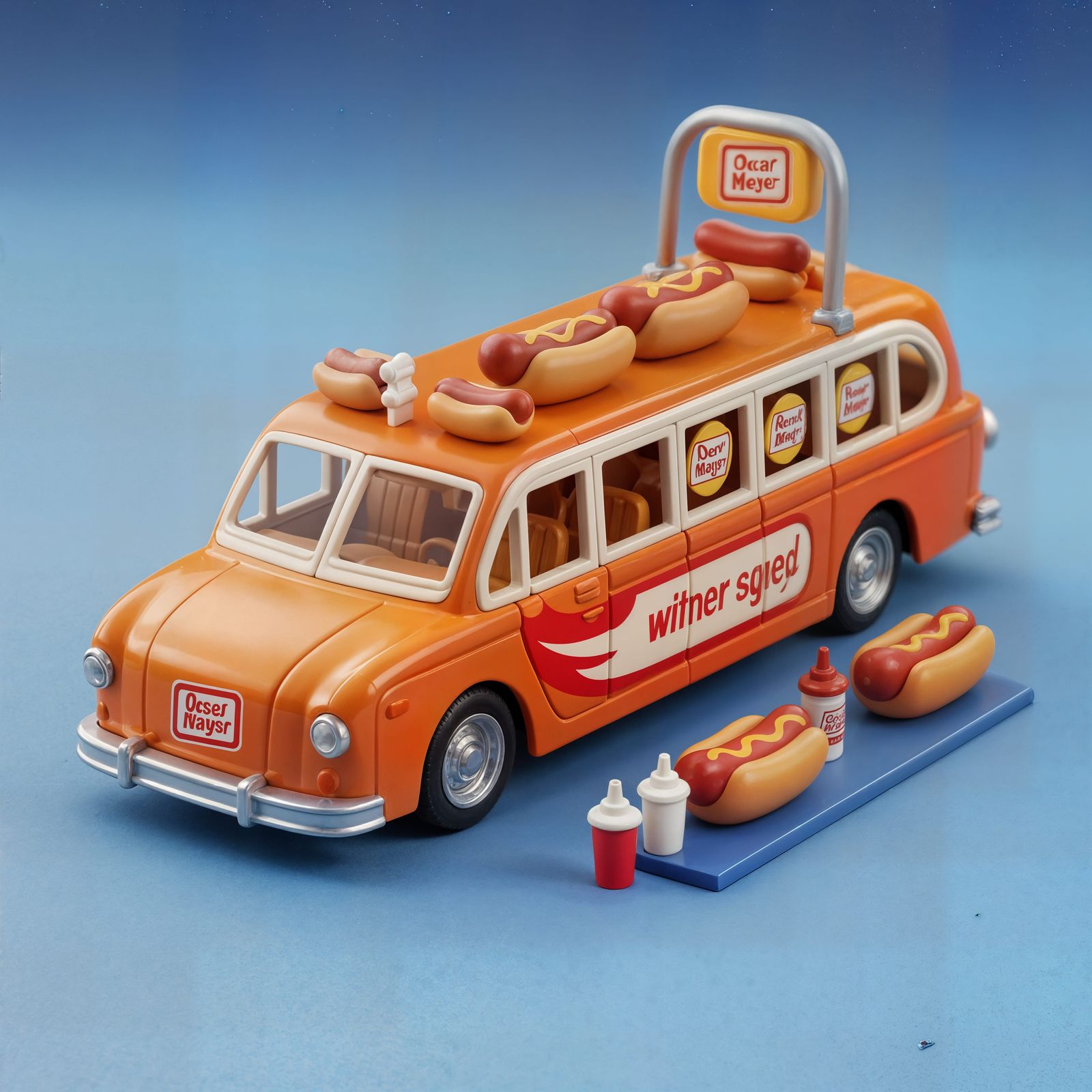 Micro Machines Oscar Mayer Wienermobile Playset