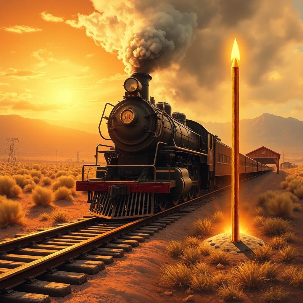 Golden Spike Ceremony: Transcontinental Railroad Completion