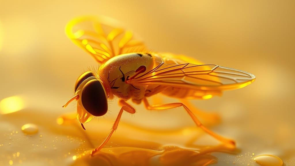 Butter Butterfly: Surreal Art with Dreamy Texture