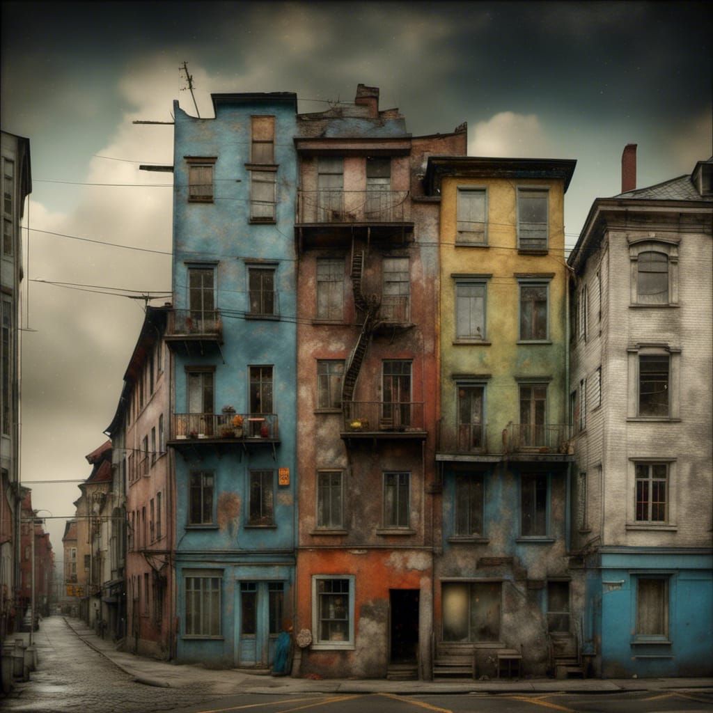 Polychromatic City Life with Alien Pets