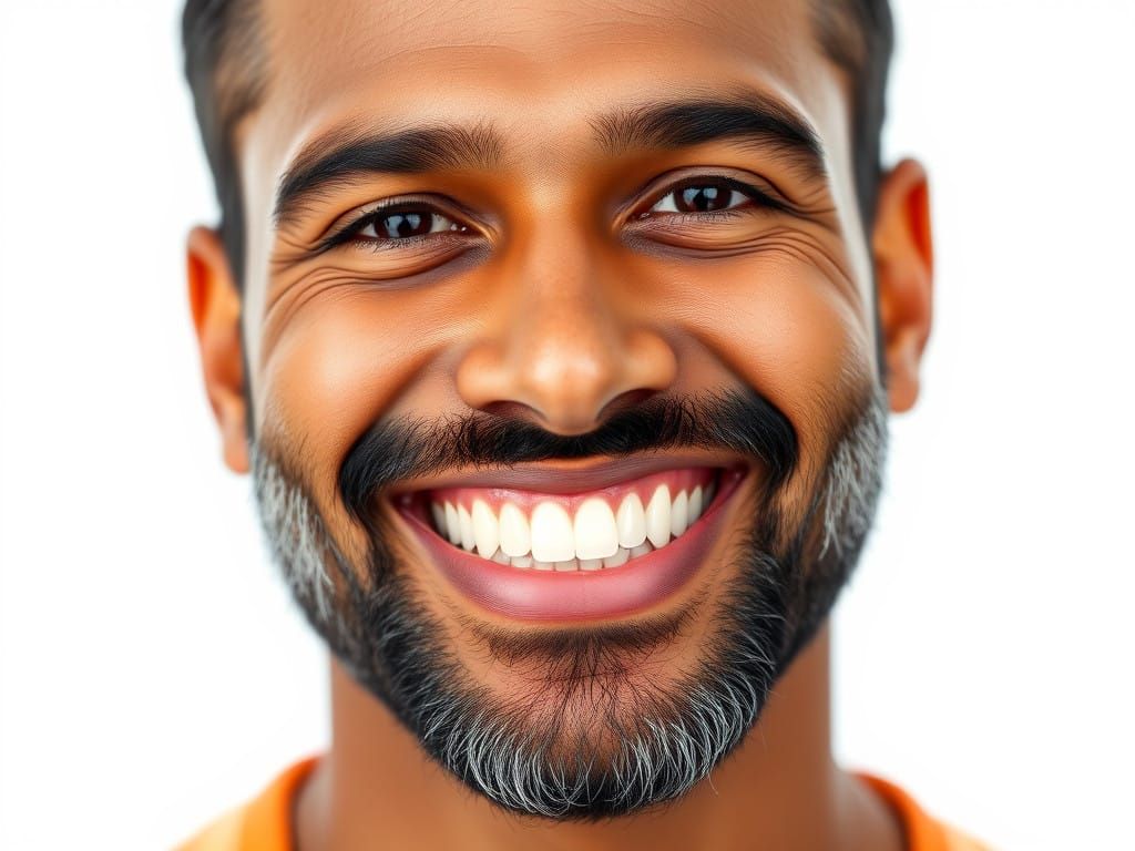 Strong Jawline Indian Gentleman in Ultra-Realistic Portrait