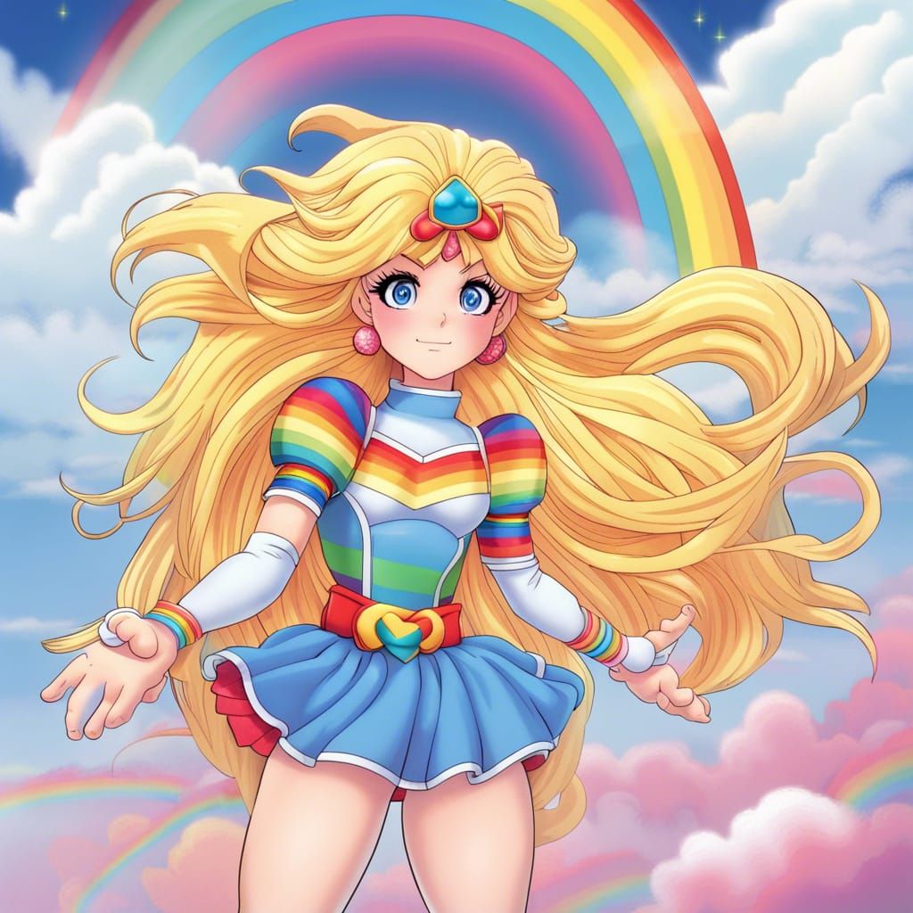 Rainbow Brite in JoeMad Comic Style