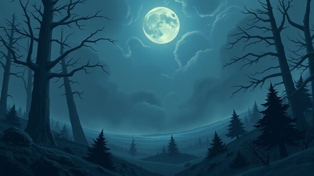 Dramatic Close-Up of a Nude Black-Skinned Woman