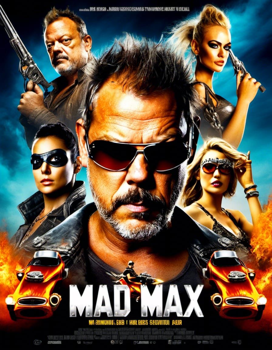 "MAD MAX" Movie poster