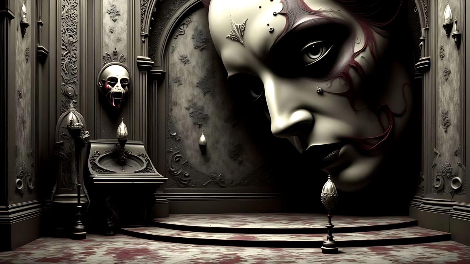 The face behind the facade . . .