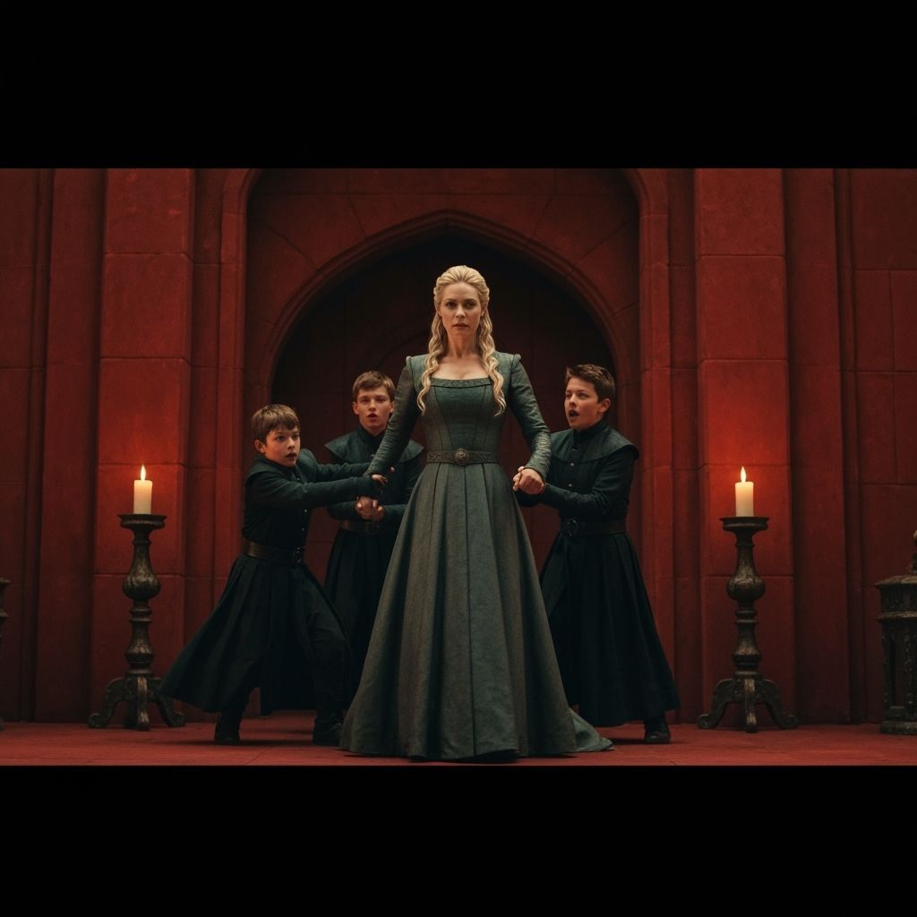 Cersei Lannister Captured by Angry Orphan Children in Red Ke...