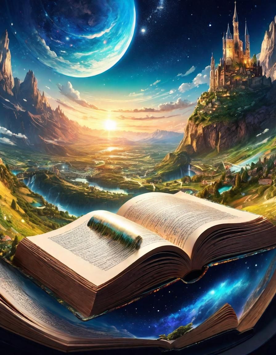 Magical Book Reveals Beautiful Anime Landscapes