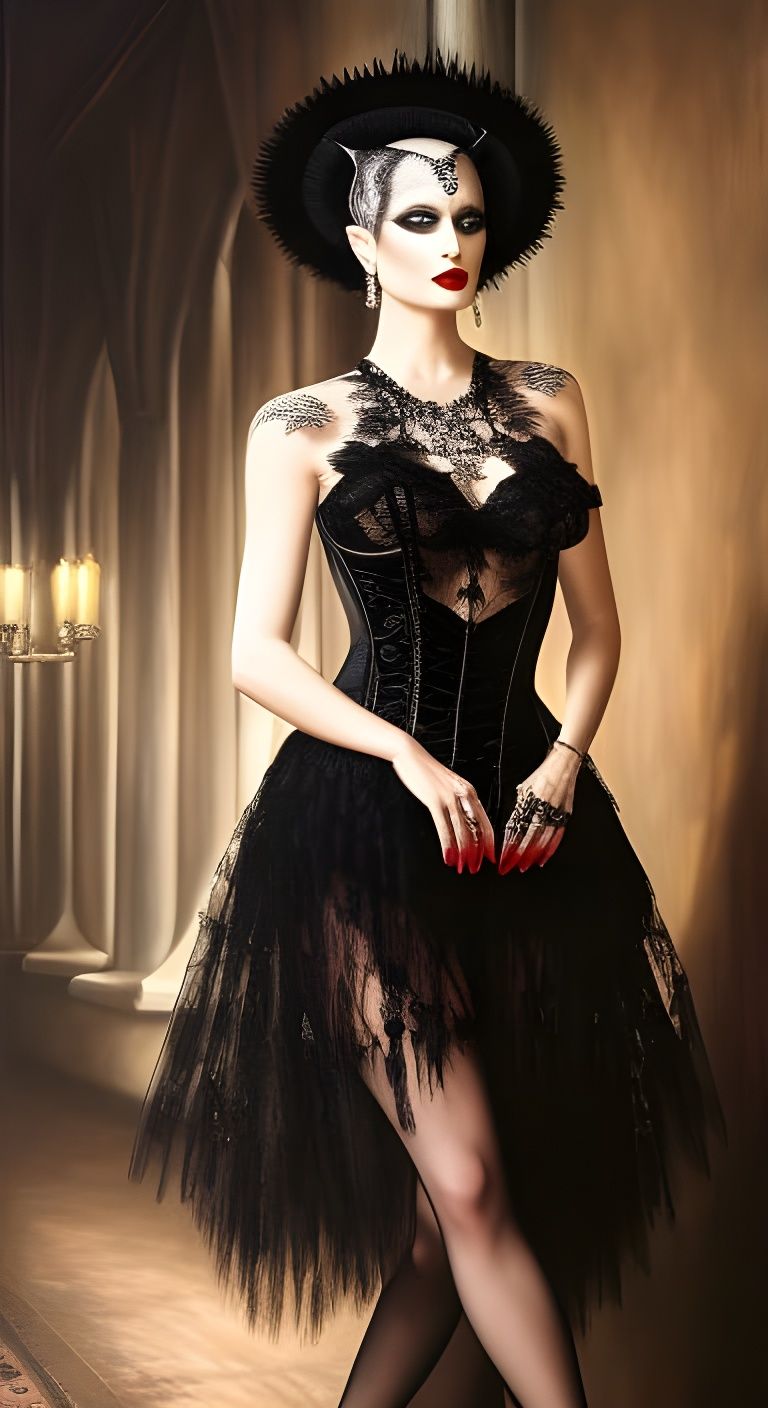 gothic ballerina - Black Swan