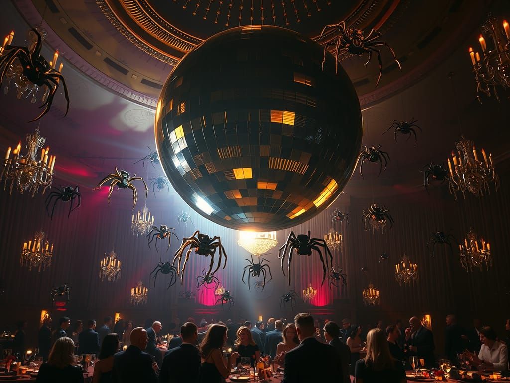 The Spiders Drop on New Year’s Eve