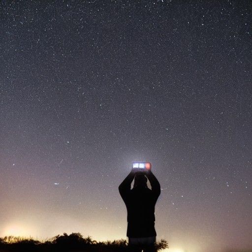 AI Image of Stargazing