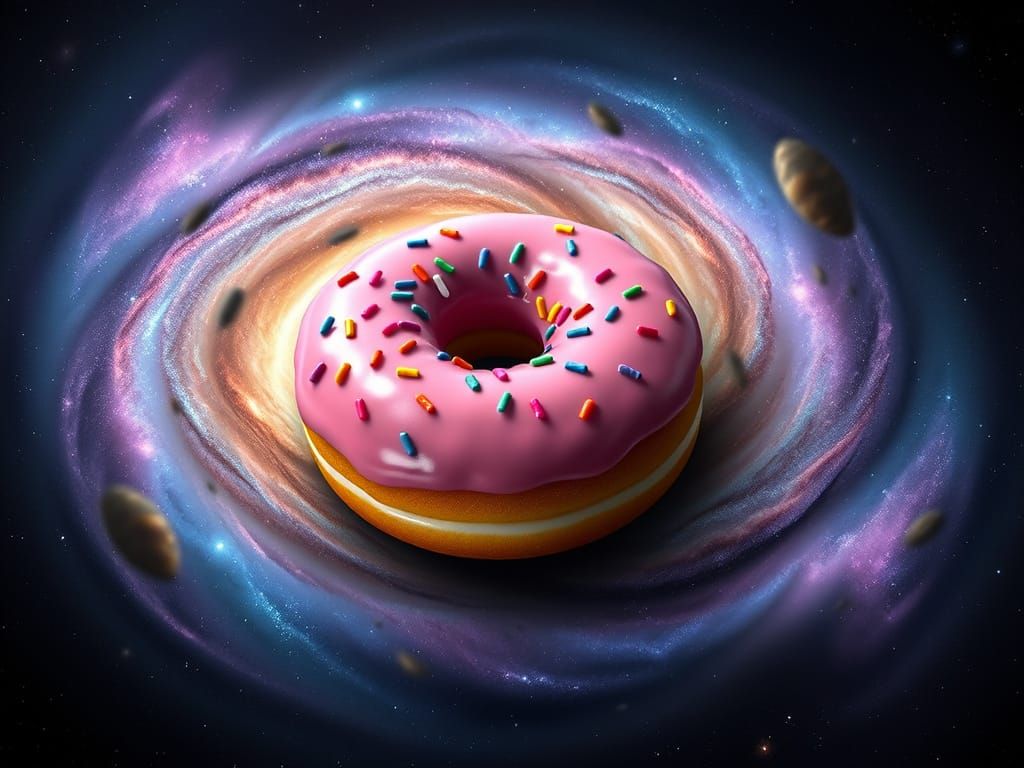 Cosmic Donut Galaxy