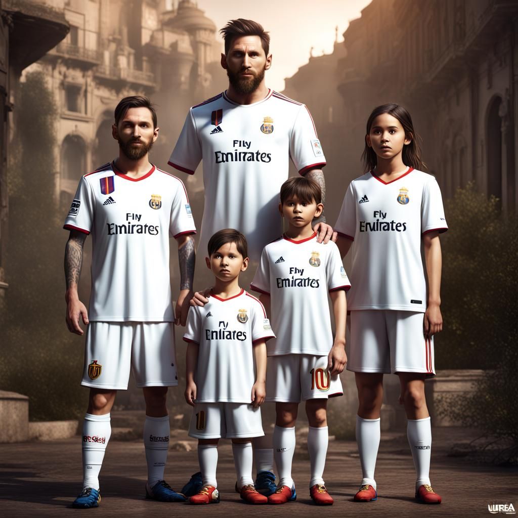 The Messi Family in Madrid T-Shirts