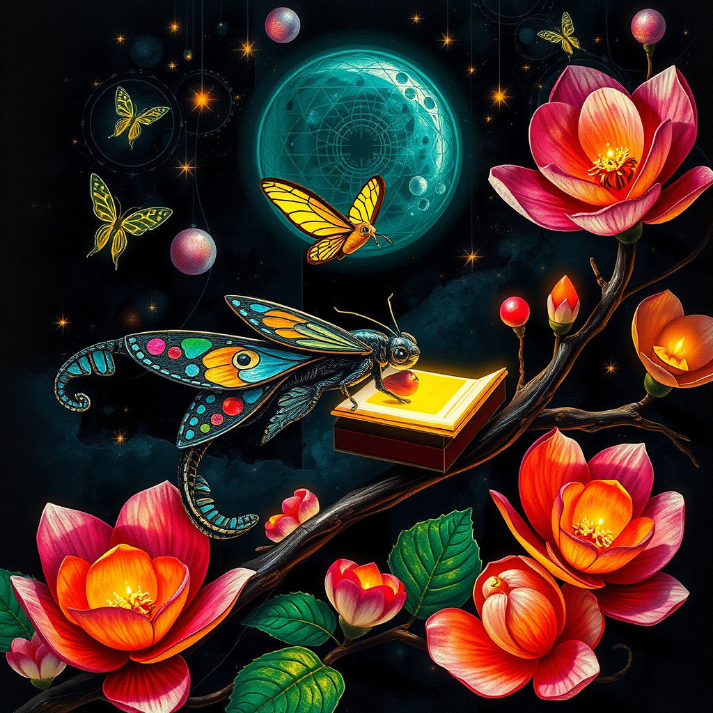 Psychedelic Christmas: Cactus Hearts and Fireflies