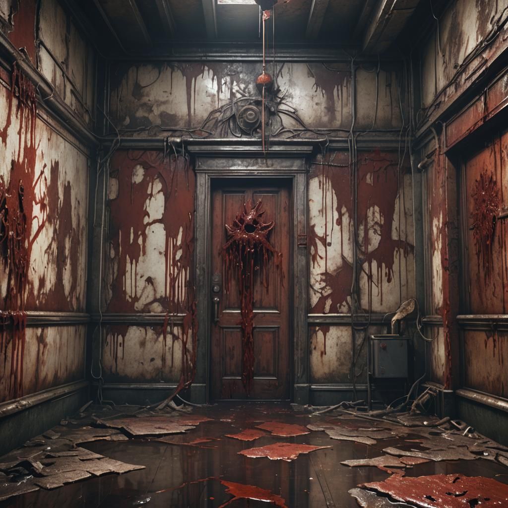 Silent Hill Horrors in a Corroded Building