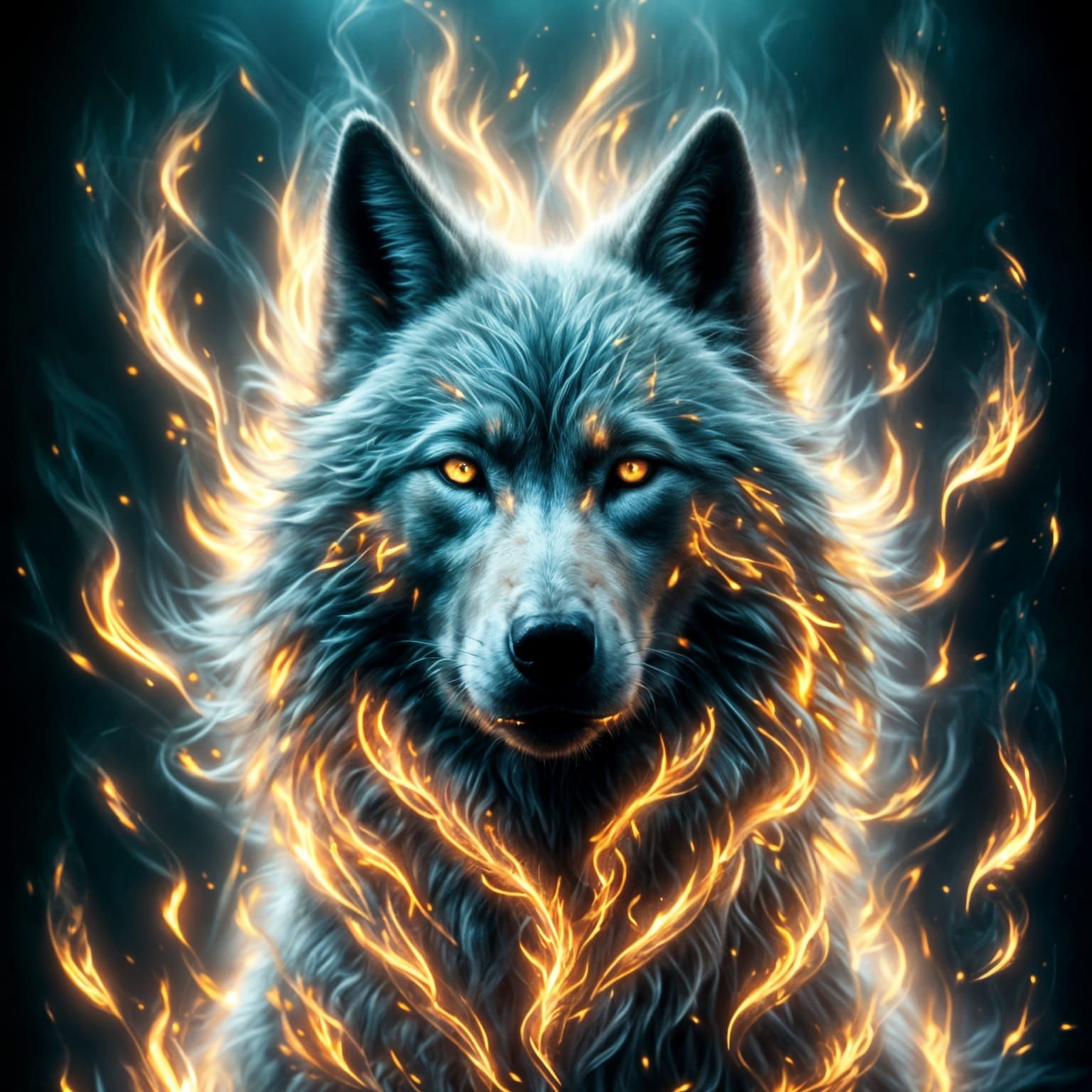 Fire Wolf