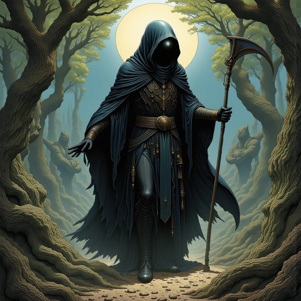 Grim Reaper Woman's Dance of Freedom