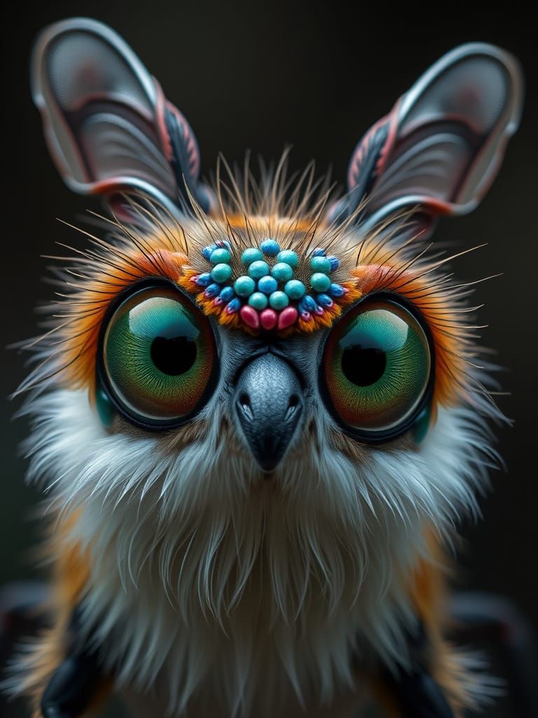 Woofly Portrait in Carringtongami