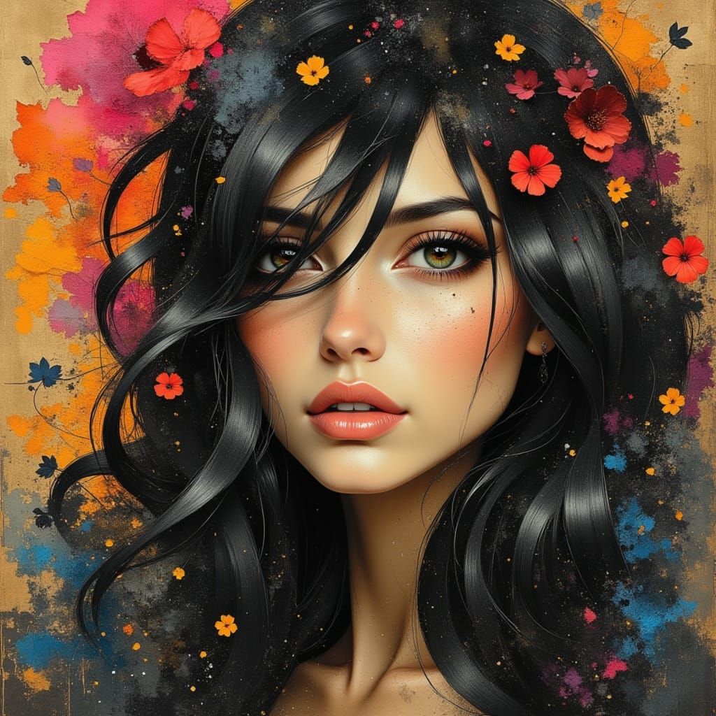 Epic Portrait Art: Dynamic Lighting & Intricate Detail