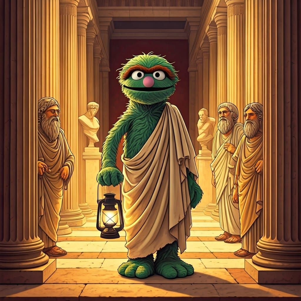 Muppets Meet Ancient Greek Philosophers in Whimsical Classic...