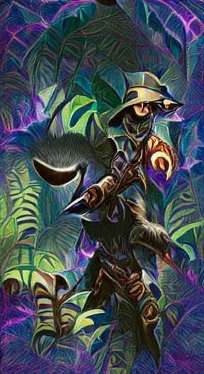 Maximalist Shadow Poacher Illustration
