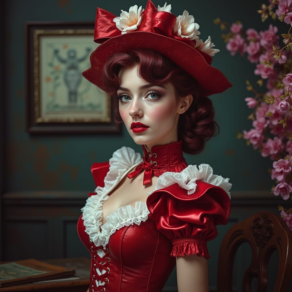 Red & White fashion