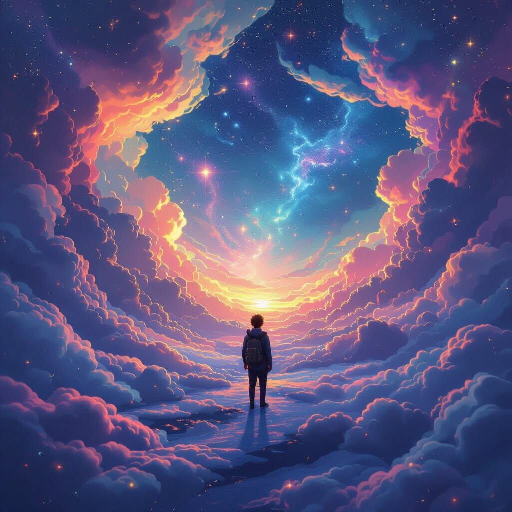 Surreal Dreamscape Inspired by Digital Artists