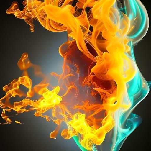 Glowing Crystal Heart Radiating Cosmic Energy