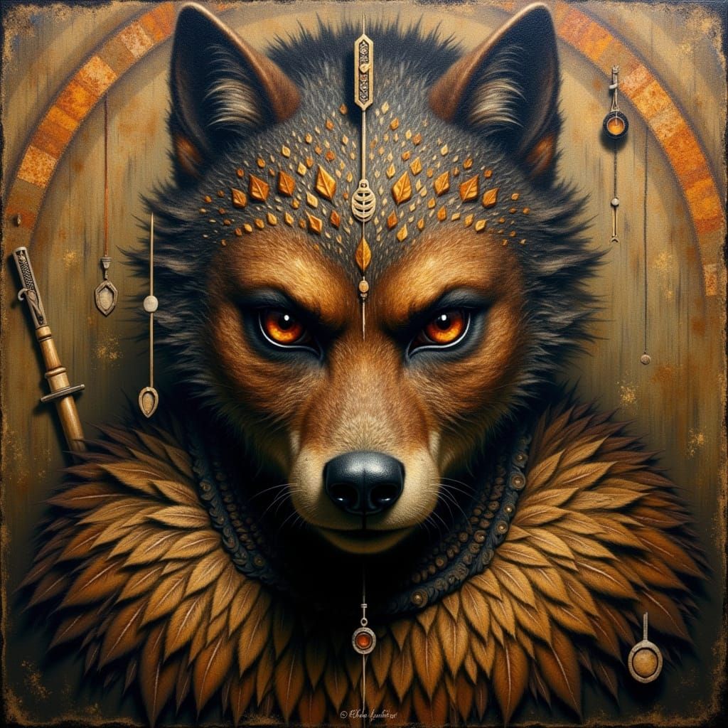 Jörmorph in Hyperrealist Mythic Style