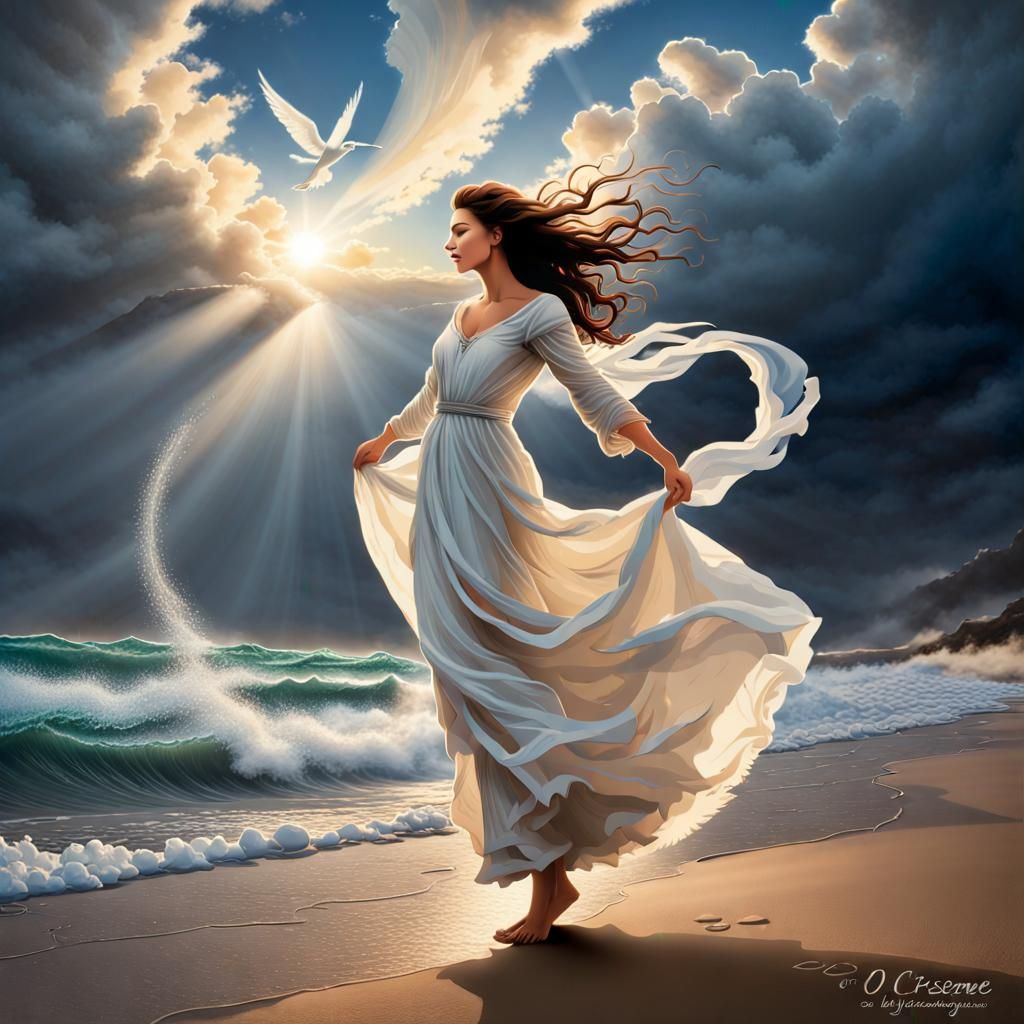 Sailboat on Calm Seas: A Vision of Freedom